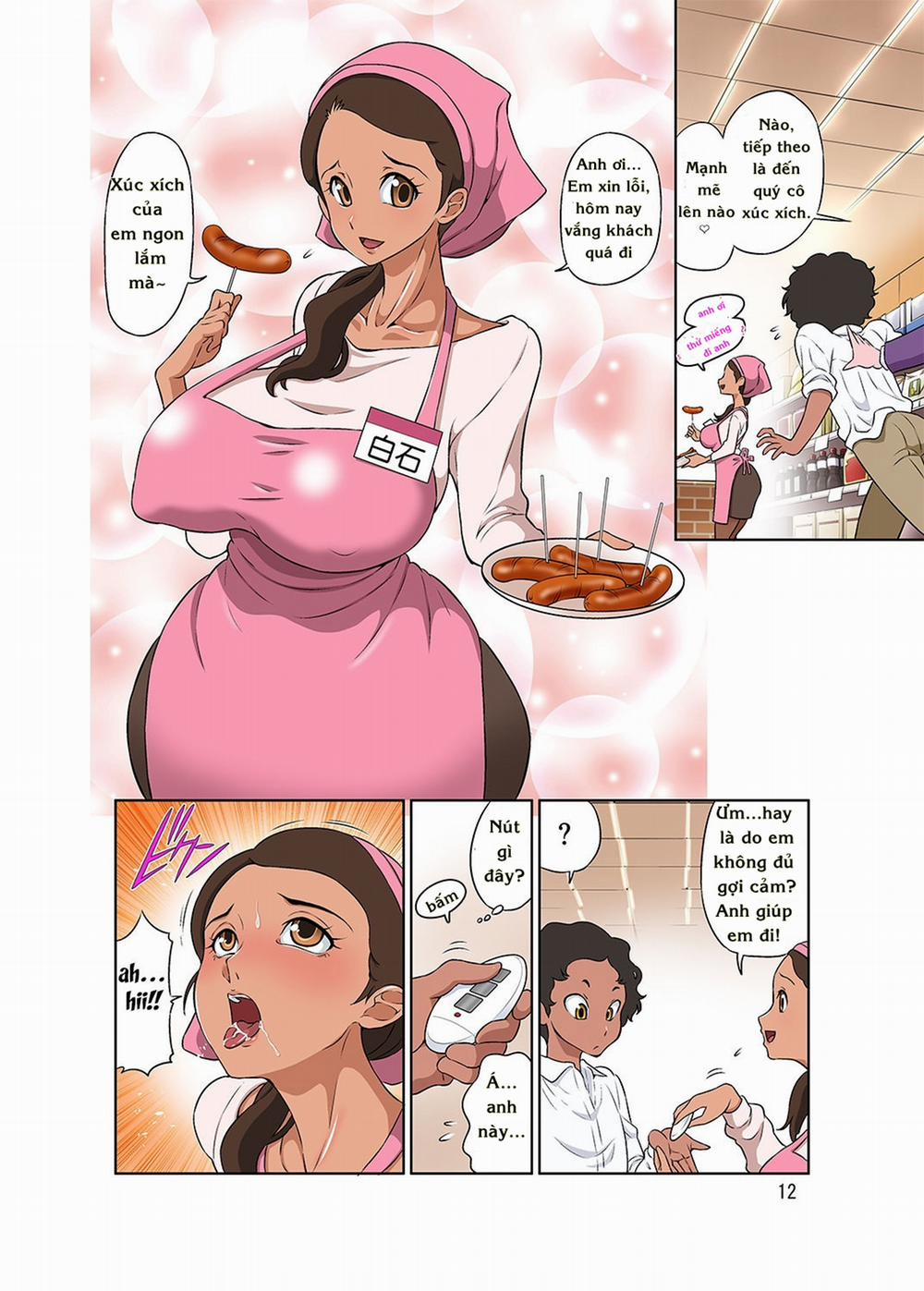 manhwax10.com - Truyện Manhwa Hitozuma Part-san to Yaritai Houdai!! Seisen Super The Bitch Chương Oneshot Full Color Trang 12