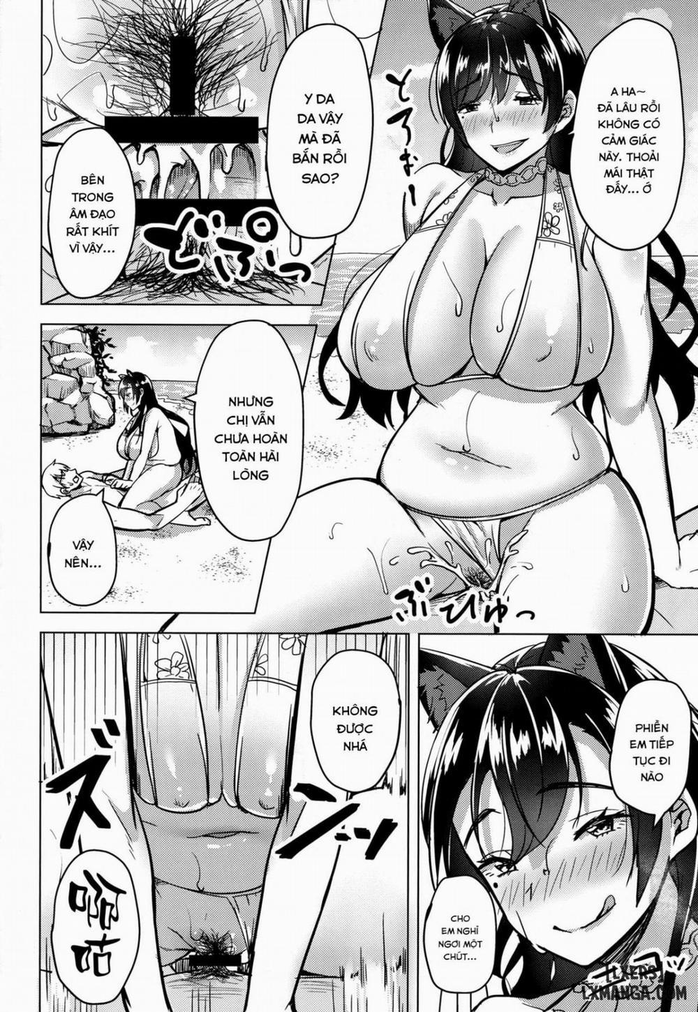 manhwax10.com - Truyện Manhwa Hitozuma wa Yokkyuu Fuman ~Atago no Baai Chương Oneshot Trang 7