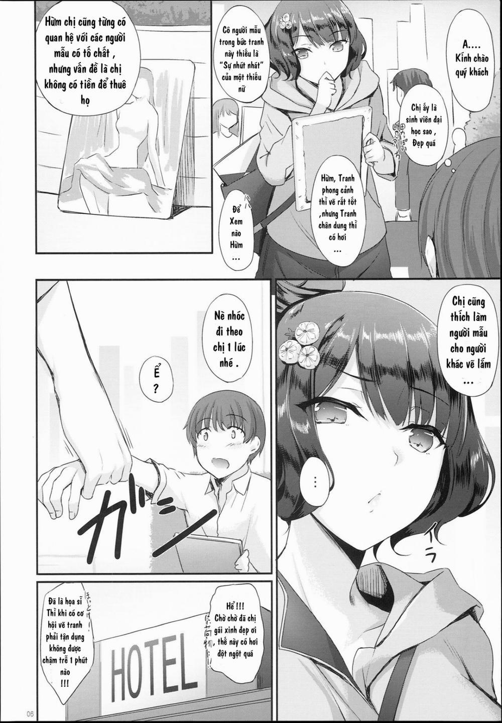 manhwax10.com - Truyện Manhwa Hokusai-chan no Fudeoroshi (Fate/Grand Order) Chương Oneshot Trang 5