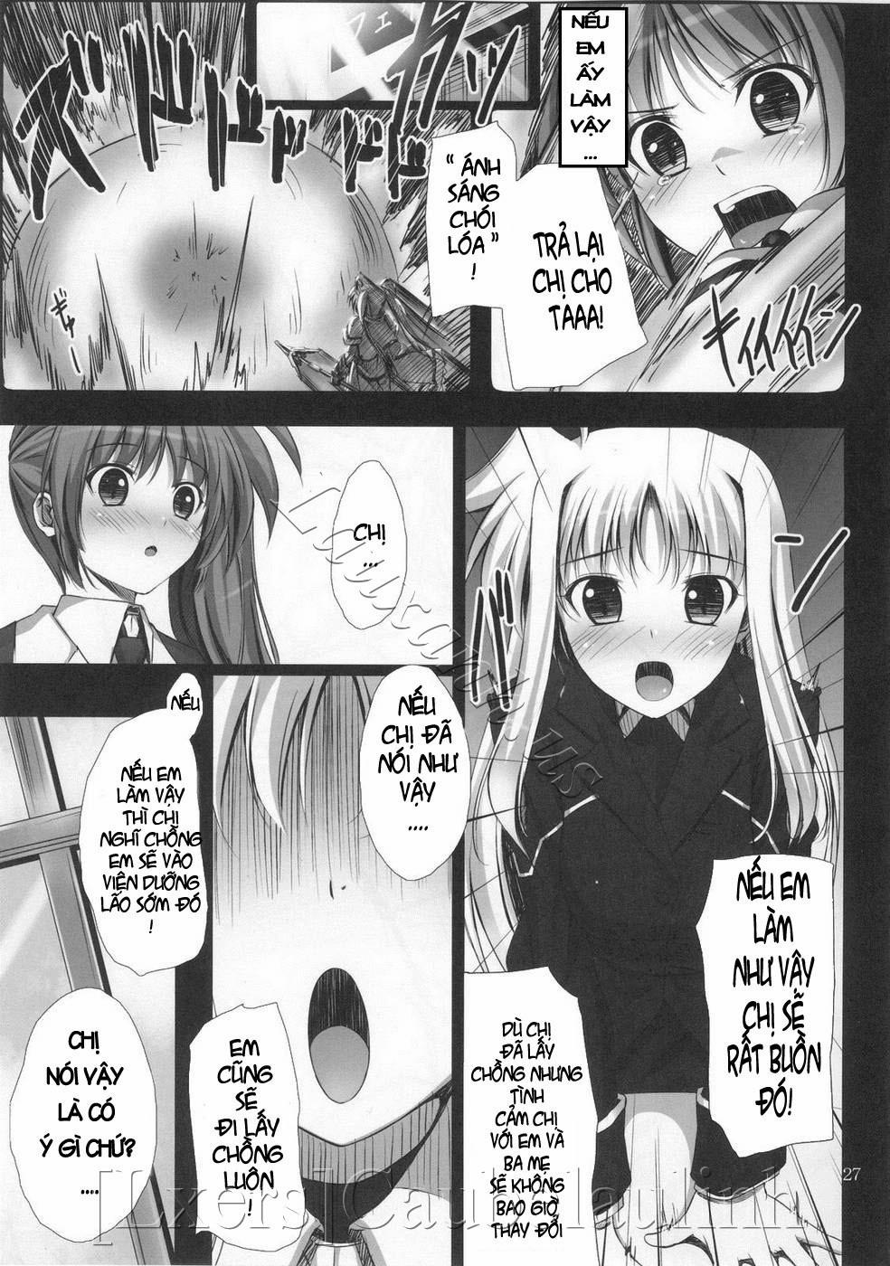 manhwax10.com - Truyện Manhwa Home Sweet Home ～ Fate hen (Mahou Shoujo Lyrical Nanoha) Chương Oneshot Trang 3