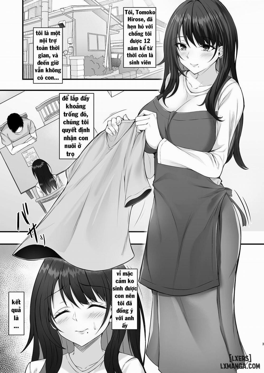 manhwax10.com - Truyện Manhwa Homestay Saki no Mama-san ga Boku no Dekamara de Ikimakutta Hanashi Chương Oneshot Trang 3