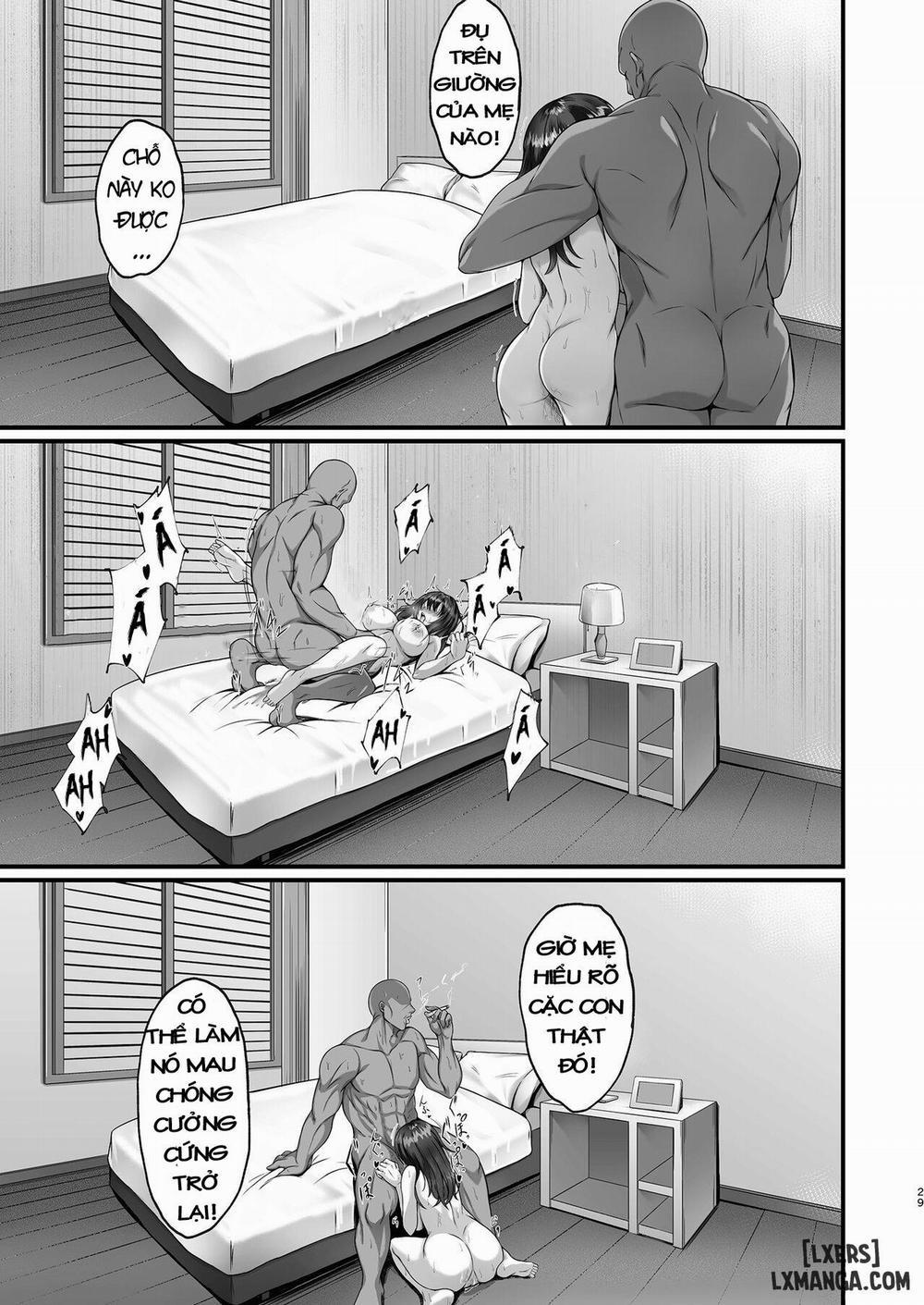 manhwax10.com - Truyện Manhwa Homestay Saki no Mama-san ga Boku no Dekamara de Ikimakutta Hanashi Chương Oneshot Trang 29