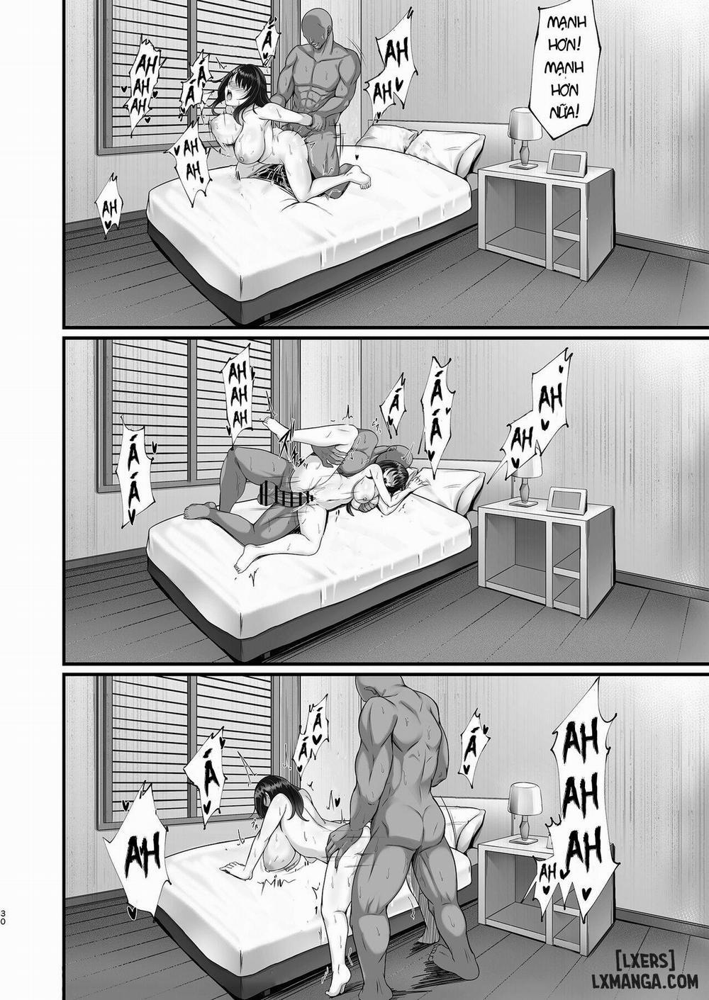 manhwax10.com - Truyện Manhwa Homestay Saki no Mama-san ga Boku no Dekamara de Ikimakutta Hanashi Chương Oneshot Trang 30