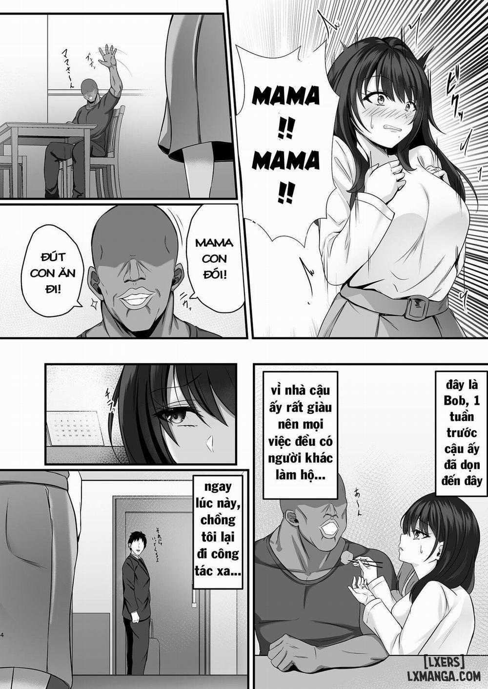 manhwax10.com - Truyện Manhwa Homestay Saki no Mama-san ga Boku no Dekamara de Ikimakutta Hanashi Chương Oneshot Trang 4