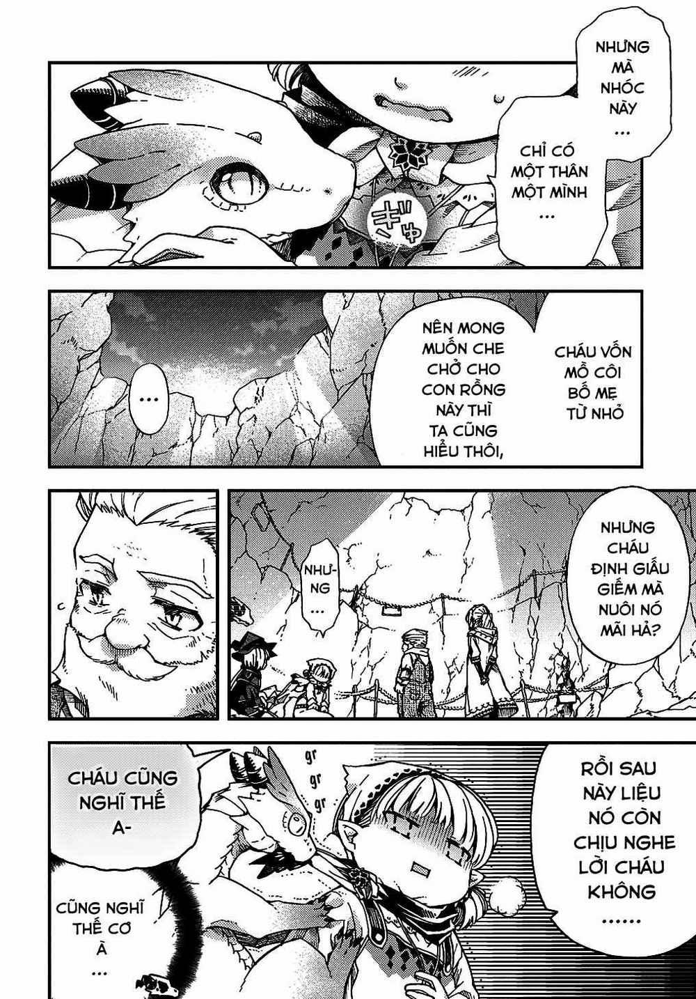 manhwax10.com - Truyện Manhwa Hone Dragon No Mana Musume Chương 10 Trang 9