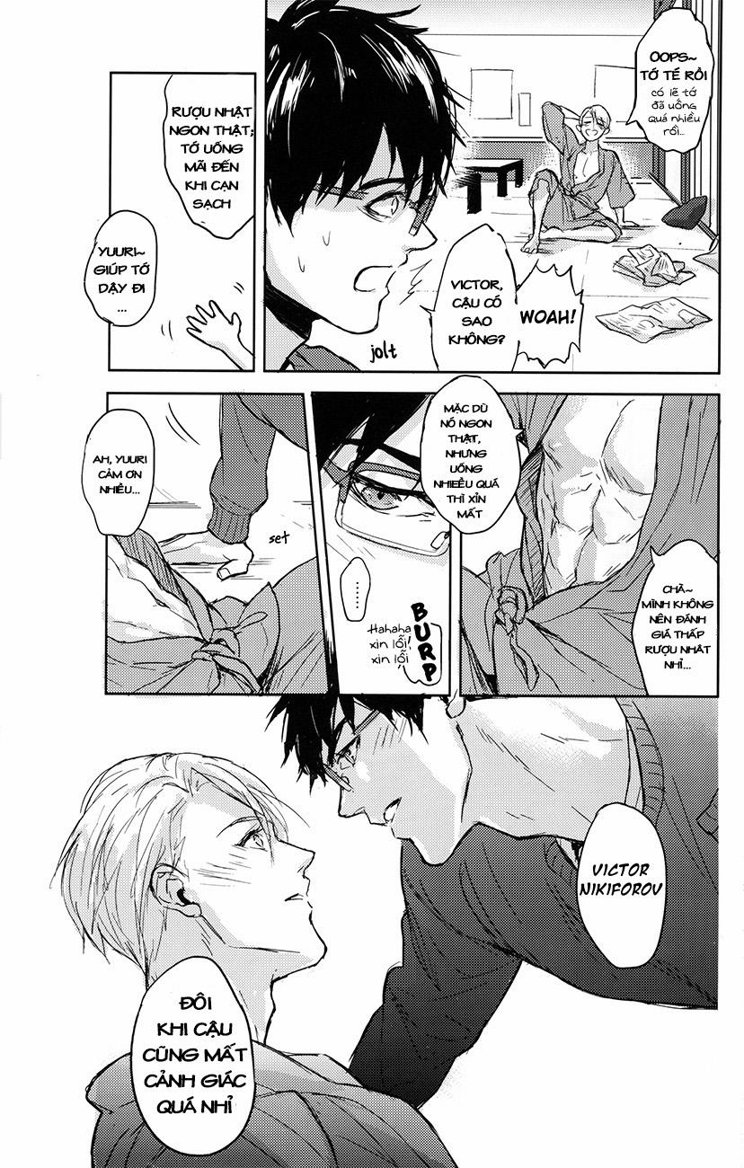 manhwax10.com - Truyện Manhwa Honne wa Yopparatta Ato de (Yuri!!! On Ice) Chương Oneshot Trang 21