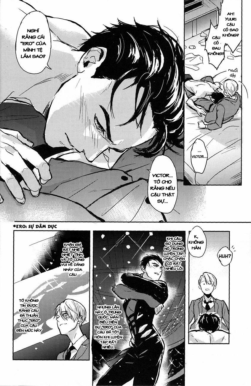 manhwax10.com - Truyện Manhwa Honne wa Yopparatta Ato de (Yuri!!! On Ice) Chương Oneshot Trang 10