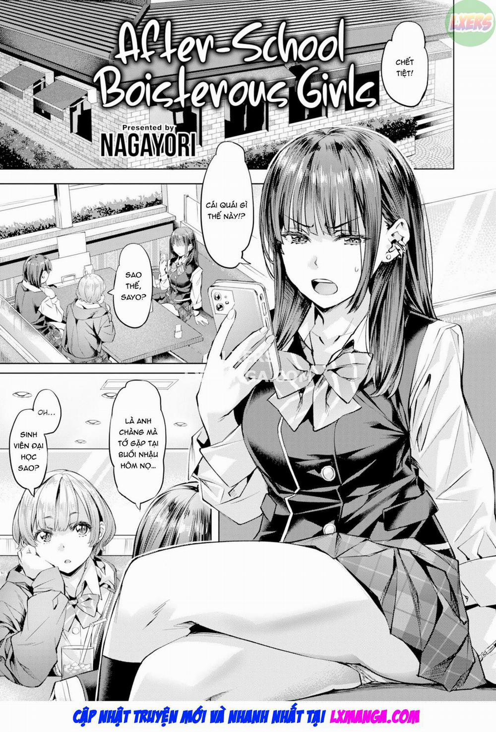 manhwax10.com - Truyện Manhwa Houkago Kashimashi Girls Chương Oneshot Trang 2