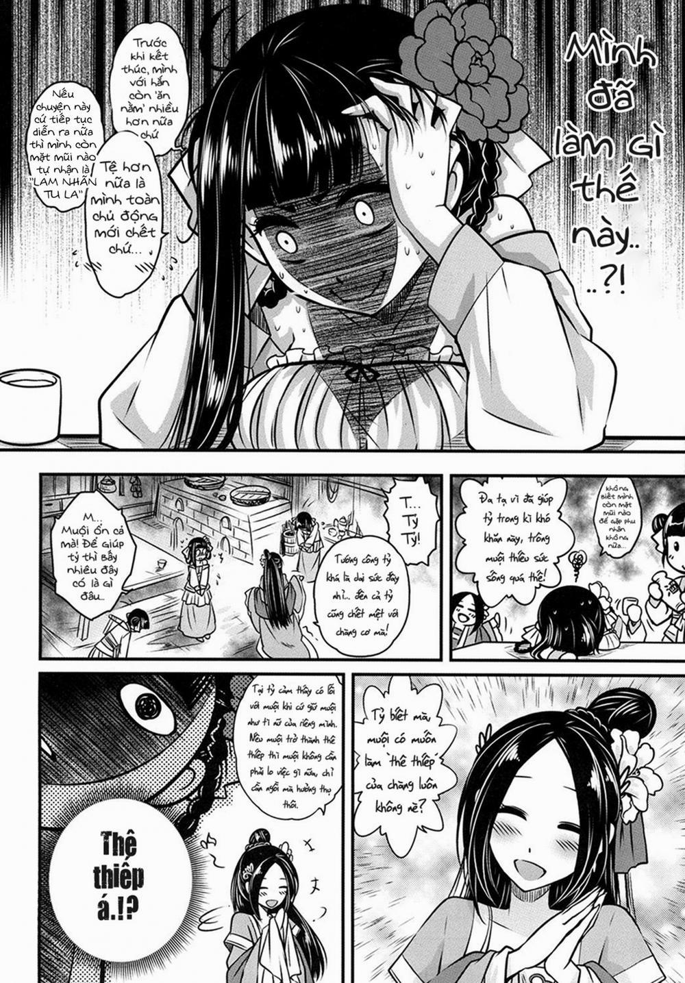 manhwax10.com - Truyện Manhwa Hyakkasou Gejo Botan no Yuuutsu Chương Oneshot Trang 23