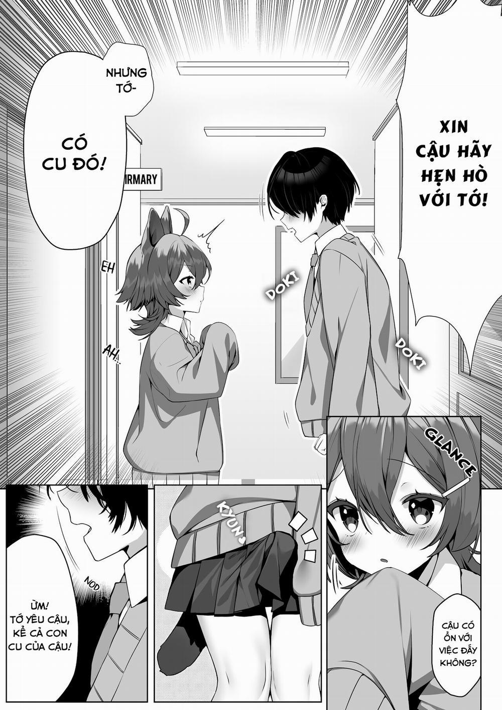 manhwax10.com - Truyện Manhwa Hyena Futa Musume Hokenshitsu no Midara na Seikatsu Jijou Chương Oneshot Trang 12