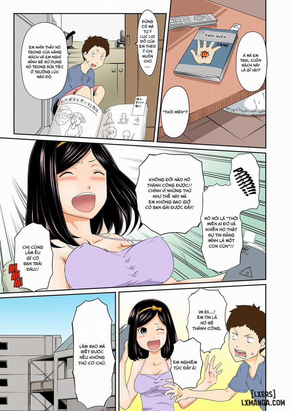 manhwax10.com - Truyện Manhwa Hypnosis My Cheeky Sister Becomes A Dog Chương 1 Trang 4