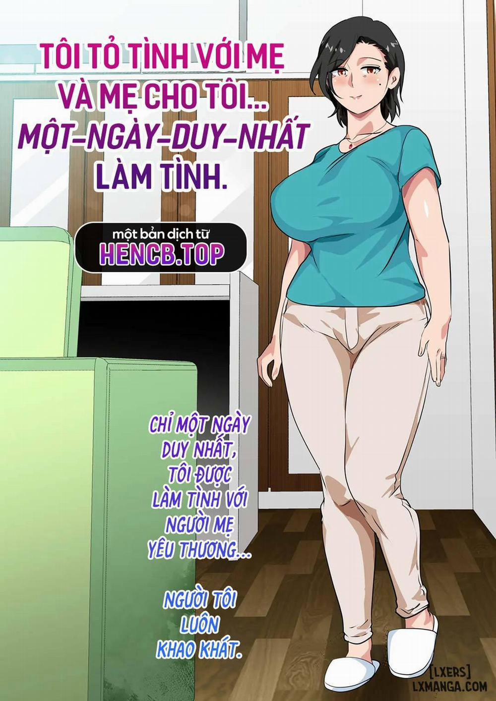 manhwax10.com - Truyện Manhwa I Confessed to My Mom and She Let Me Have a One-Day-Only Sex-Fest Chương Oneshot Trang 2