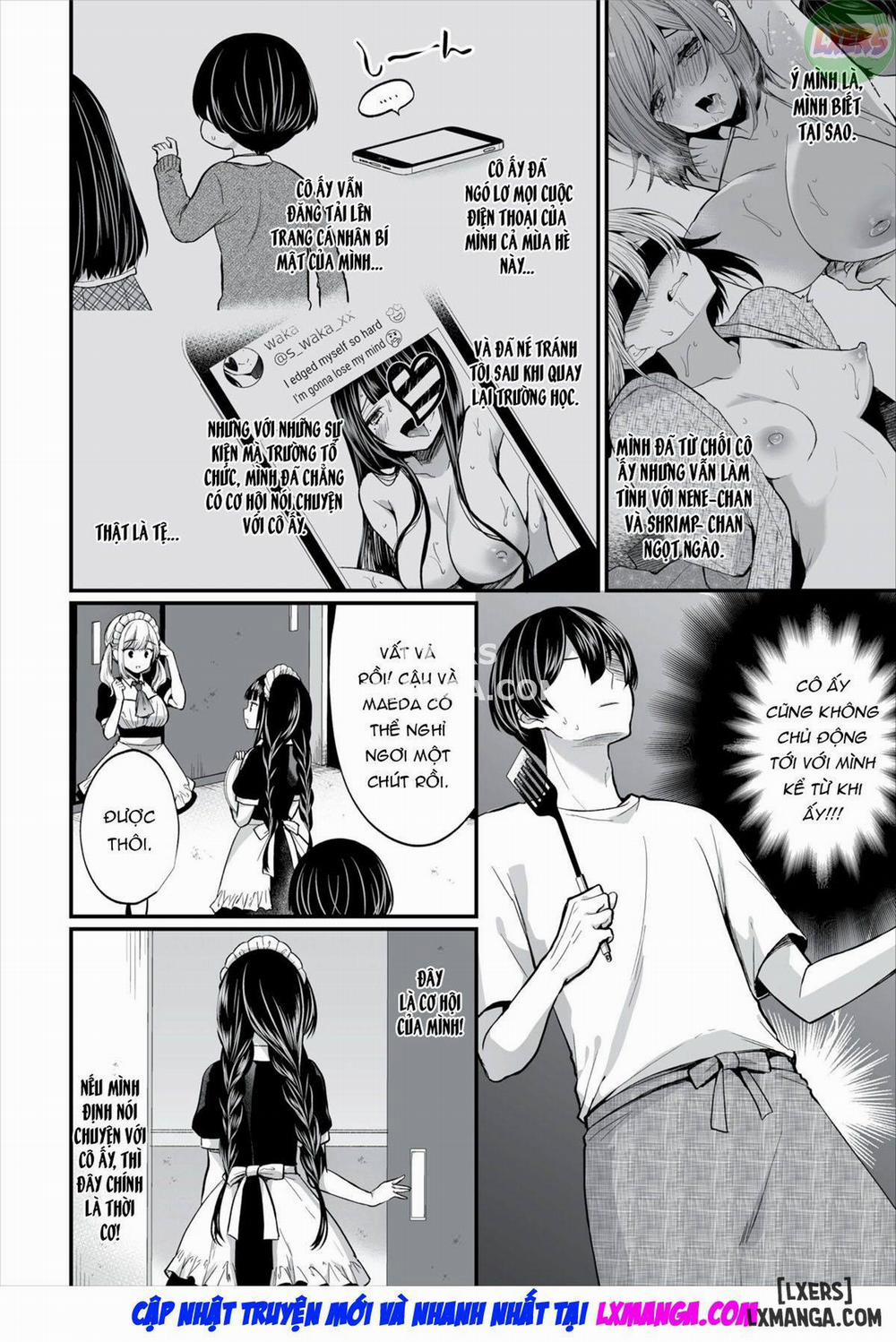 manhwax10.com - Truyện Manhwa I Found This Plain Girl’s Lewd Account and It Turns Out She’s a Slut Chương 12 END Trang 6