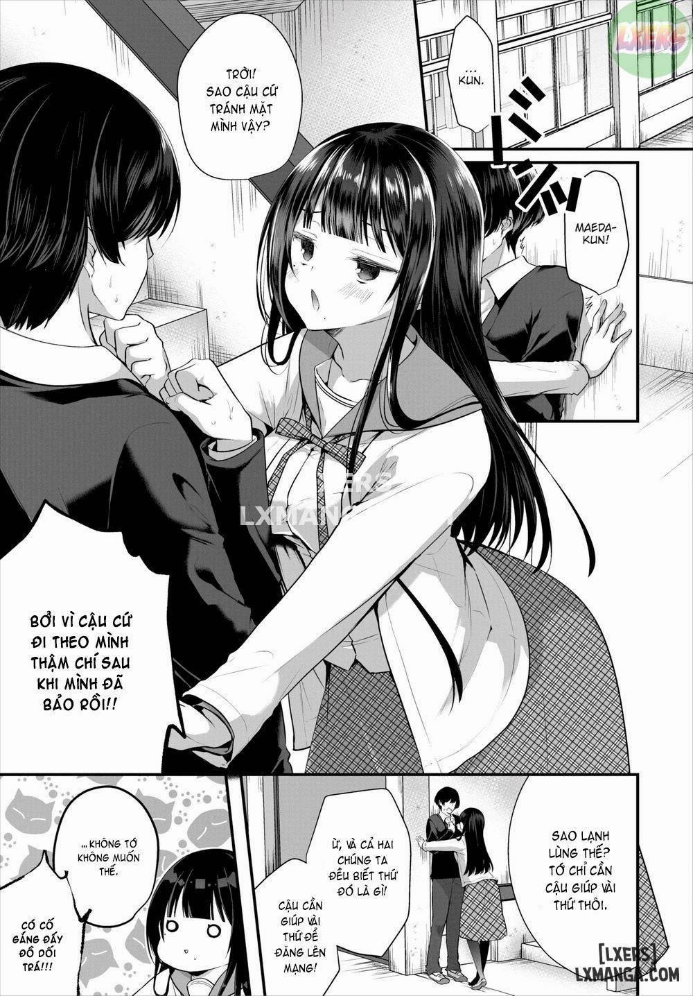 manhwax10.com - Truyện Manhwa I Found This Plain Girl’s Lewd Account and It Turns Out She’s a Slut Chương 2 Trang 2