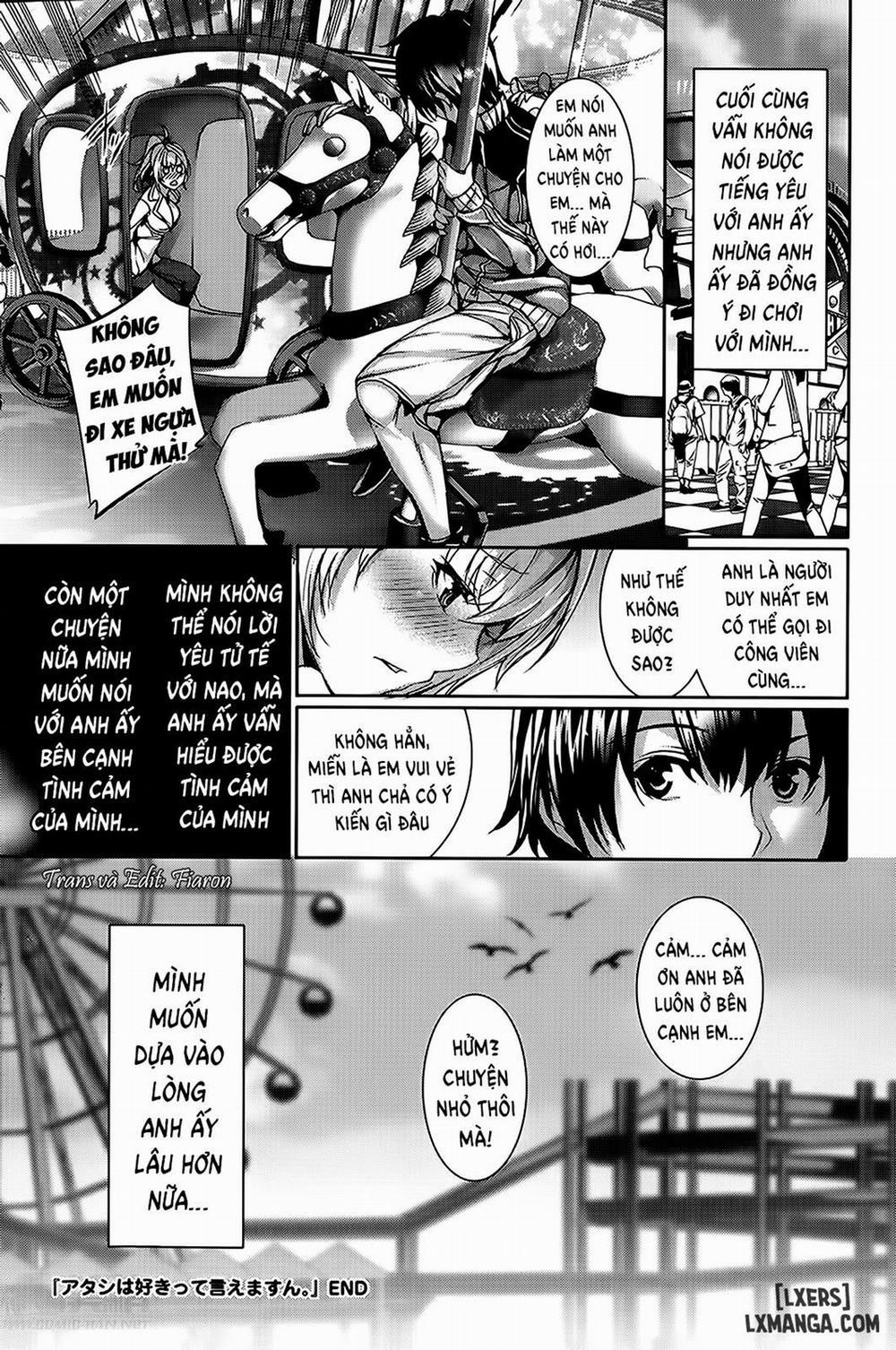 manhwax10.com - Truyện Manhwa I Just Can't Say I Love You Chương Oneshot Trang 18