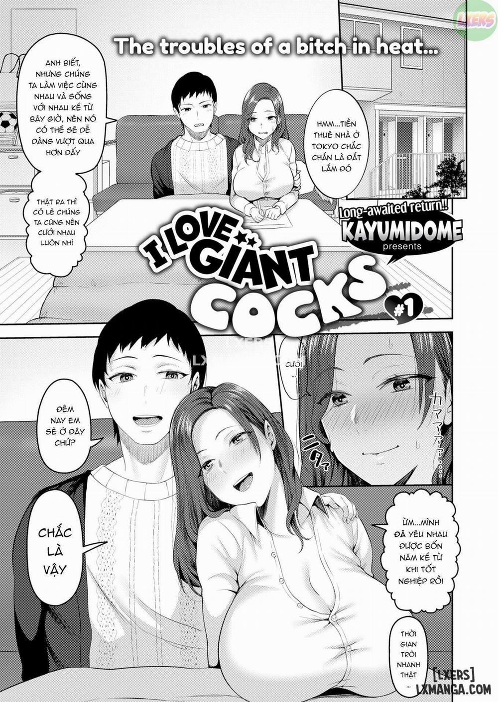 manhwax10.com - Truyện Manhwa I Love Giant Cocks Chương 1 Trang 1