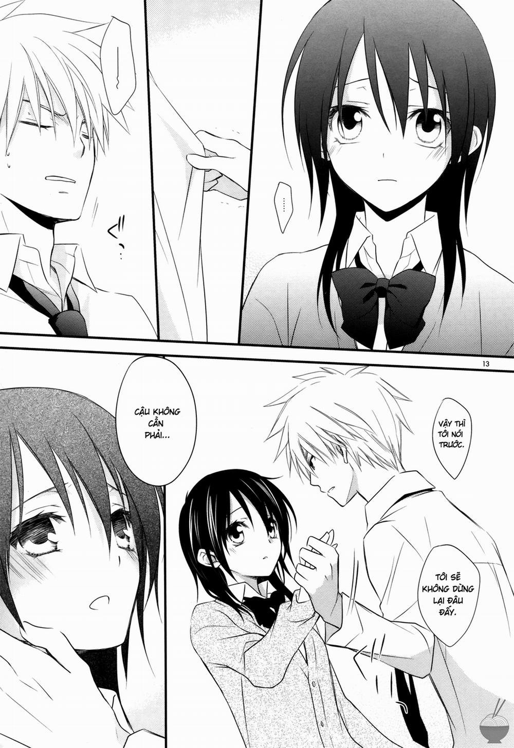 manhwax10.com - Truyện Manhwa Ice and Bloomy Day (Kaichou wa Maid-Sama!) Chương Oneshot Trang 13