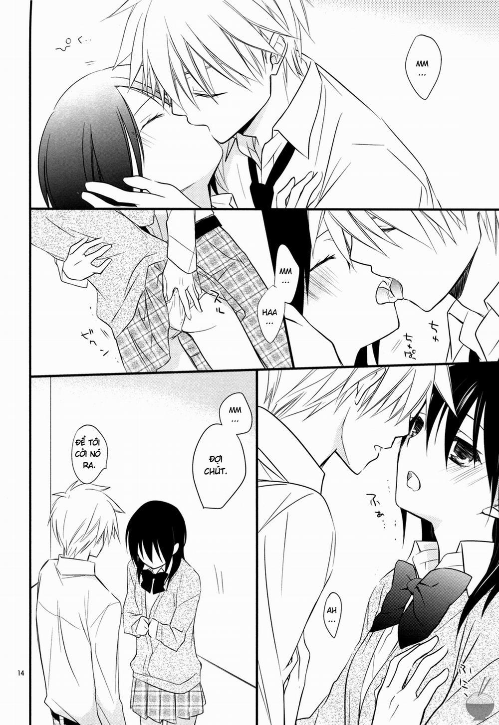 manhwax10.com - Truyện Manhwa Ice and Bloomy Day (Kaichou wa Maid-Sama!) Chương Oneshot Trang 14