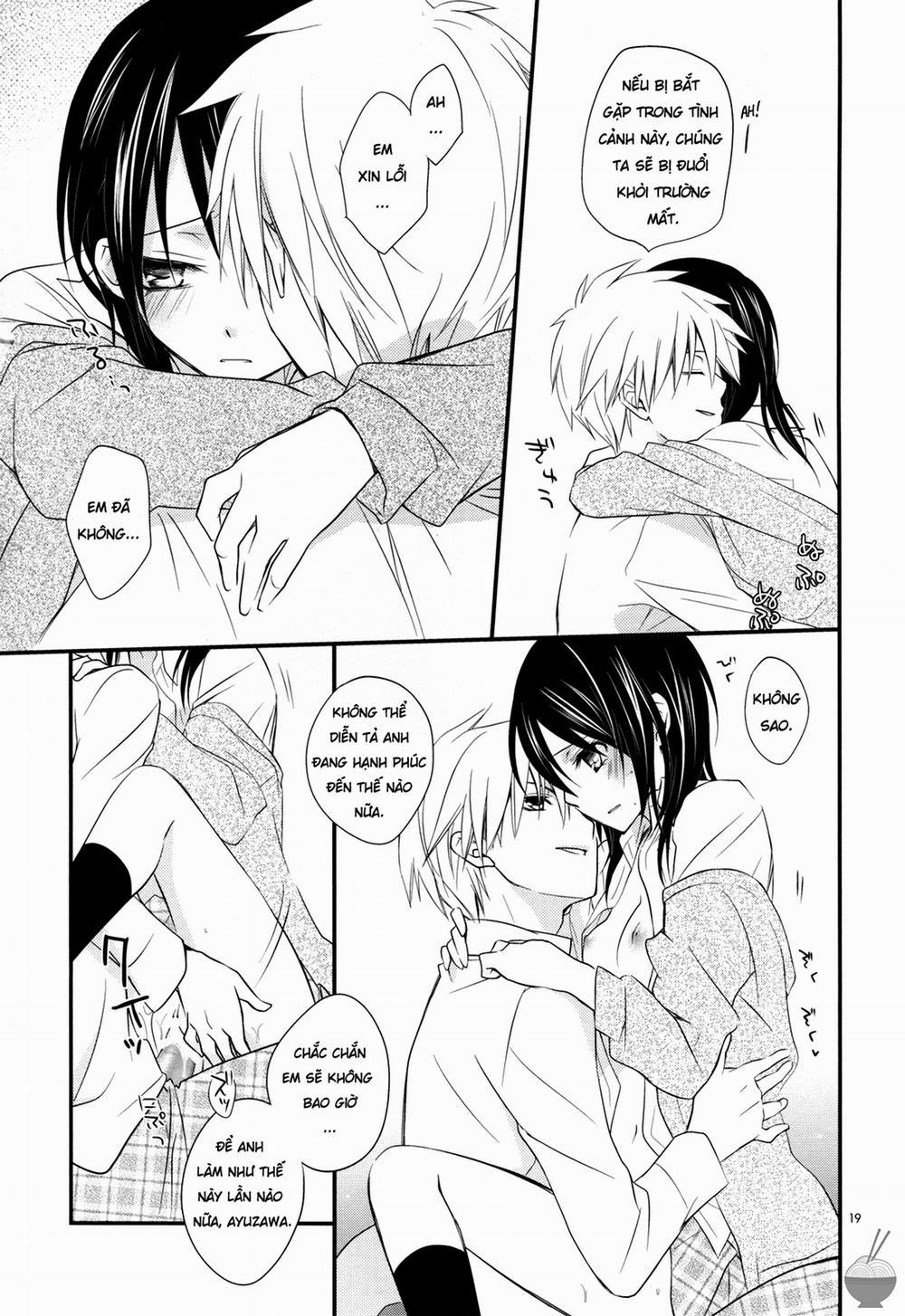 manhwax10.com - Truyện Manhwa Ice and Bloomy Day (Kaichou wa Maid-Sama!) Chương Oneshot Trang 19