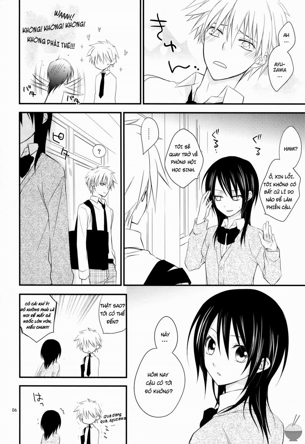 manhwax10.com - Truyện Manhwa Ice and Bloomy Day (Kaichou wa Maid-Sama!) Chương Oneshot Trang 6