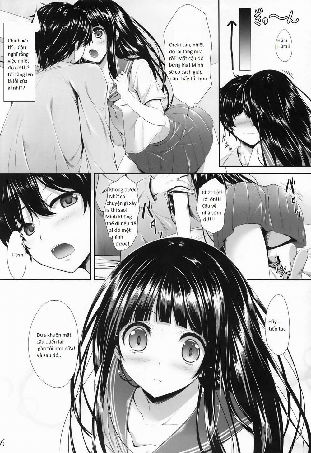 manhwax10.com - Truyện Manhwa Ice Cream Cherry Blossom (Hyouka) Chương Oneshot Trang 6