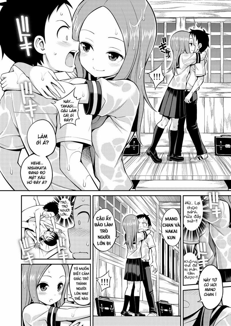 manhwax10.com - Truyện Manhwa Ijikuri Jouzu no Takagi-san (Karakai Jouzu no Takagi-san) Chương Oneshot Trang 5