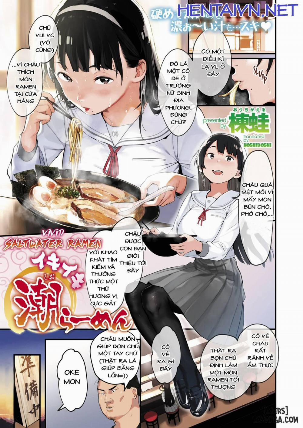 manhwax10.com - Truyện Manhwa Iki Iki Shio Ramen Chương Oneshot Trang 1