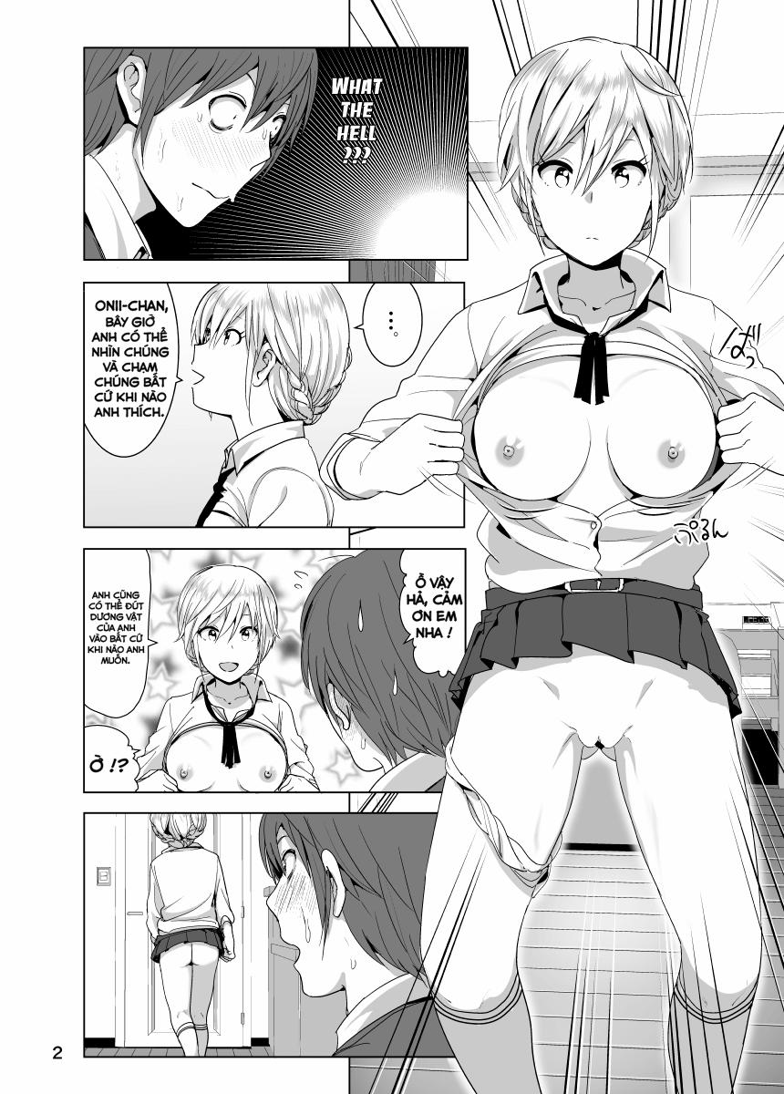 manhwax10.com - Truyện Manhwa Imouto no Oppai ga Marudashi Datta Hanashi Chương Oneshot Trang 3