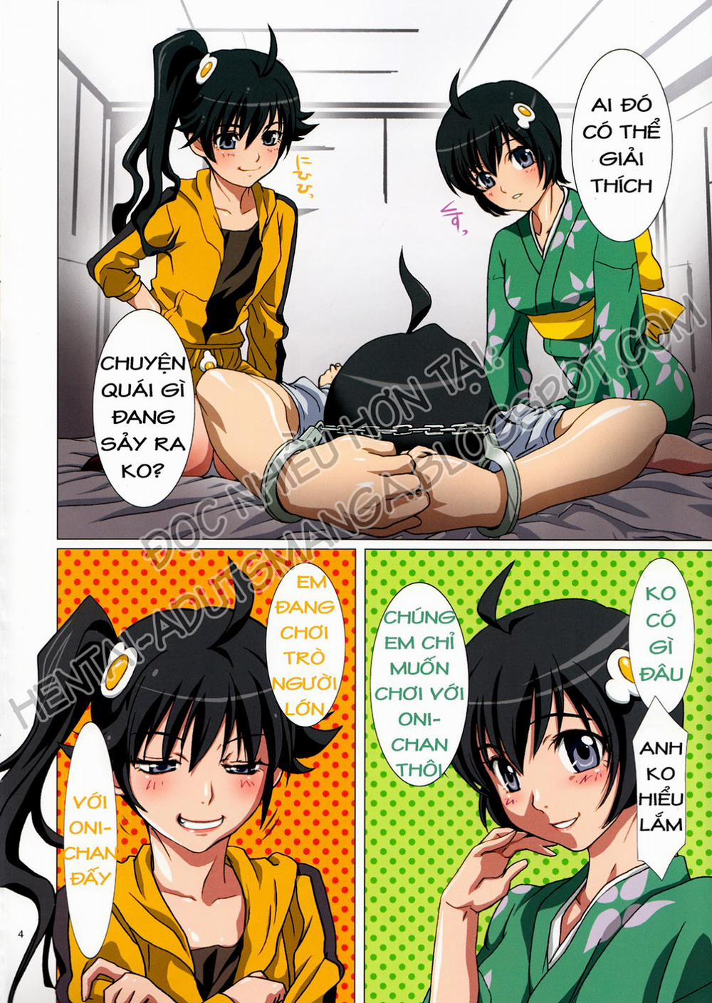 manhwax10.com - Truyện Manhwa Imouto Sememonogatari (Bakemonogatari) Chương Oneshot Full Color Trang 4