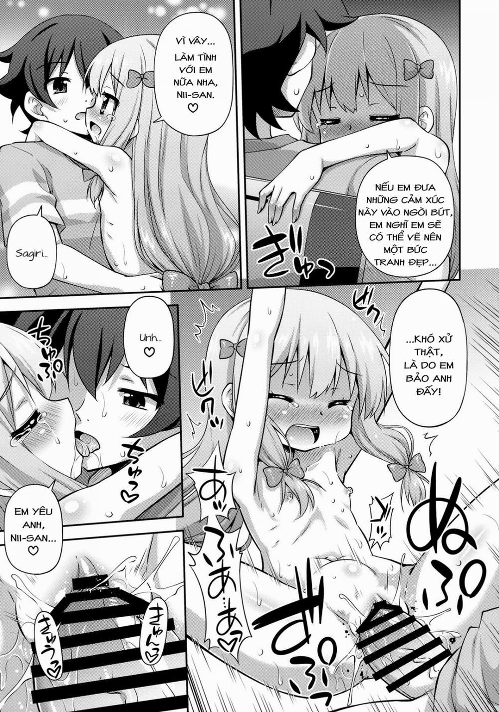 manhwax10.com - Truyện Manhwa Imouto to Ero LigNov o Tsukurou (Eromanga-sensei) Chương Oneshot Trang 15