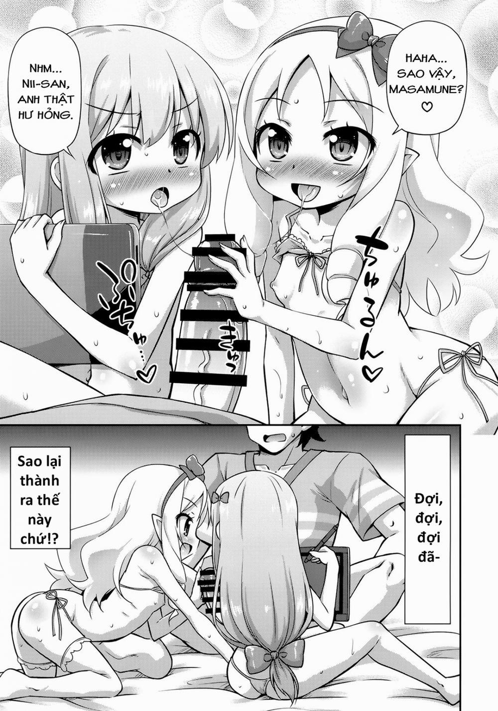 manhwax10.com - Truyện Manhwa Imouto to Ero LigNov o Tsukurou (Eromanga-sensei) Chương Oneshot Trang 3