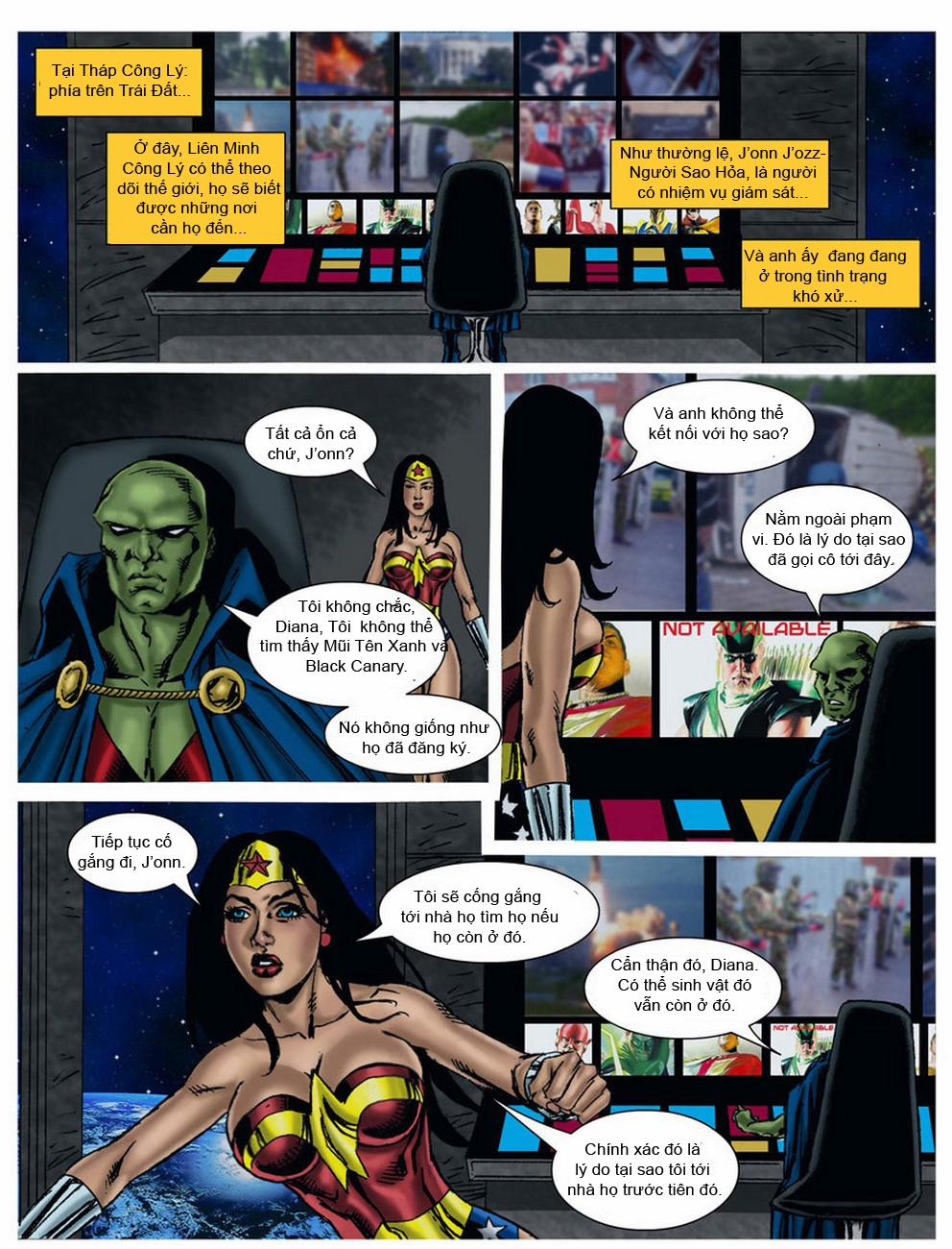 manhwax10.com - Truyện Manhwa In The Clutches Of The Predator (Wonder Woman) -Full Color Chương 3 Trang 12