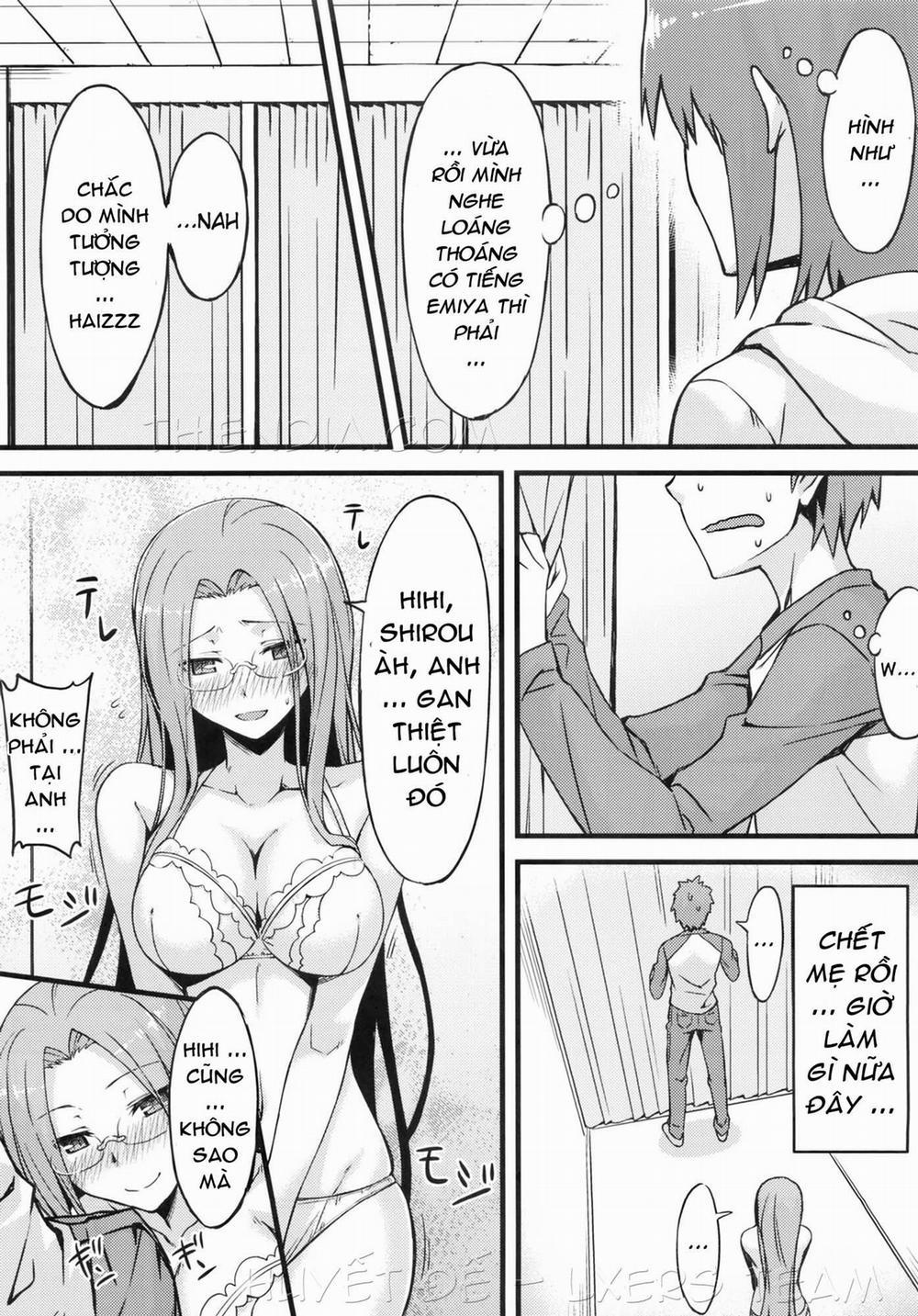 manhwax10.com - Truyện Manhwa In the Dressing Room with Rider-san (Fate Stay Night) Chương Oneshot Trang 9