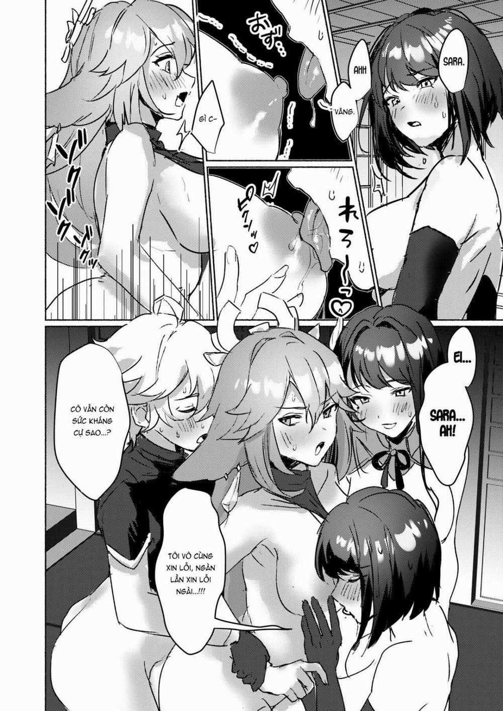 manhwax10.com - Truyện Manhwa Inazuma Triumvirates and the F**k or Die Domain Chương Oneshot Trang 16