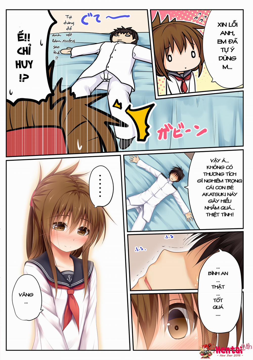 manhwax10.com - Truyện Manhwa Inazuma Wa Tenshi (Kantai Collection) Chương Oneshot Trang 4