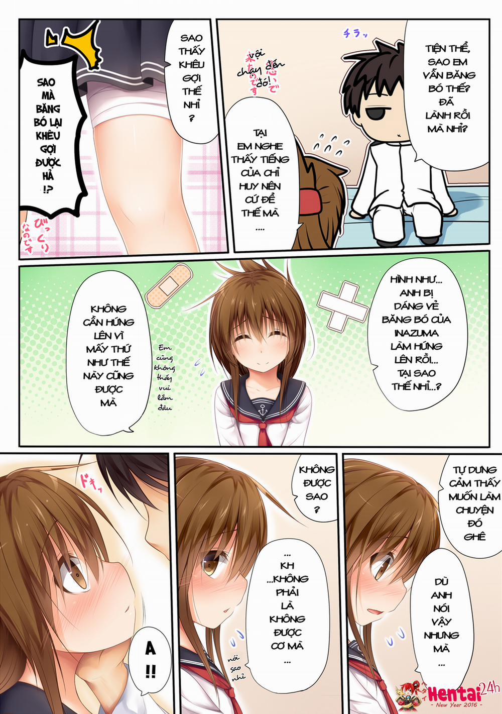 manhwax10.com - Truyện Manhwa Inazuma Wa Tenshi (Kantai Collection) Chương Oneshot Trang 5