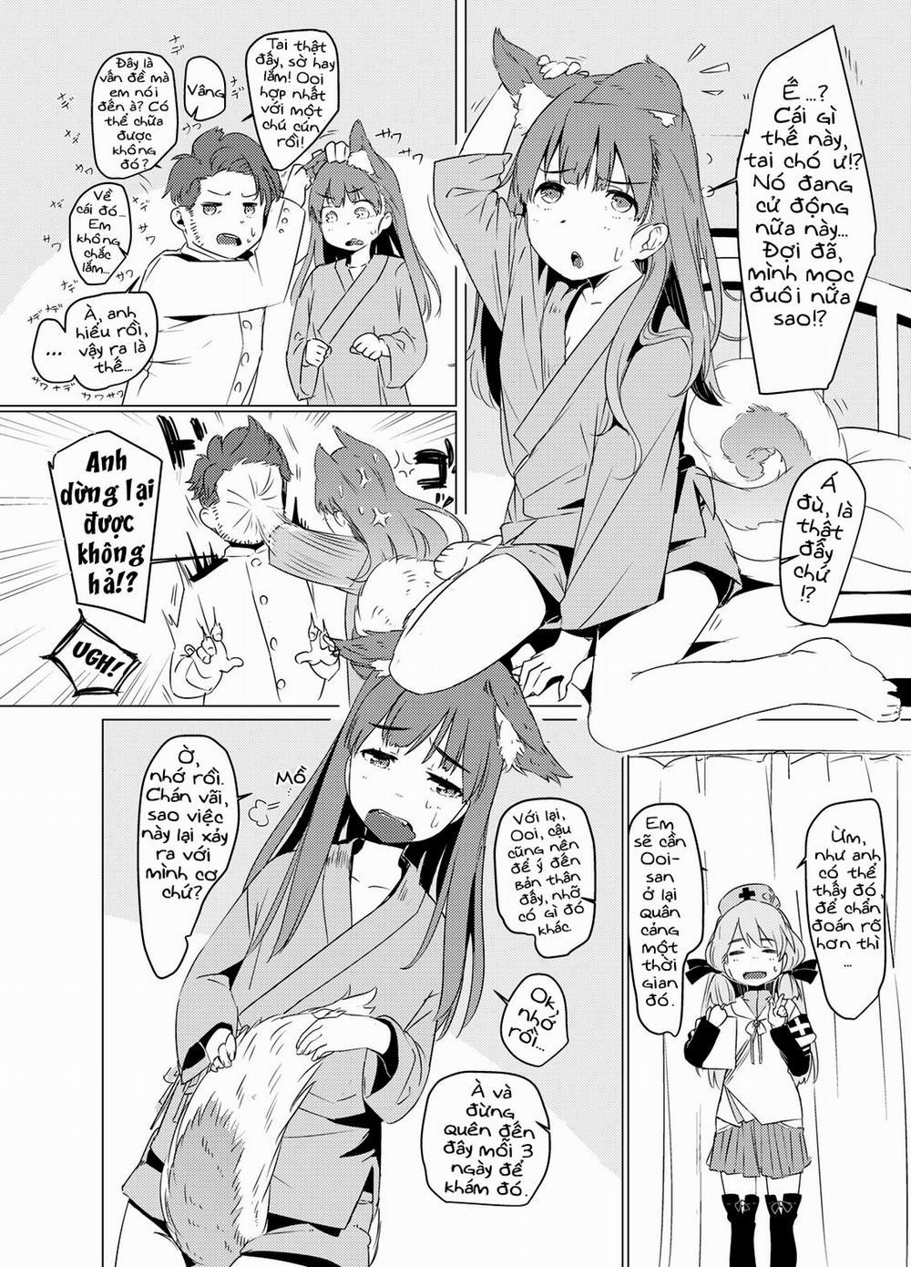 manhwax10.com - Truyện Manhwa Inu no Ooi-san H na Hibi (Kantai Collection) Chương Oneshot Trang 4