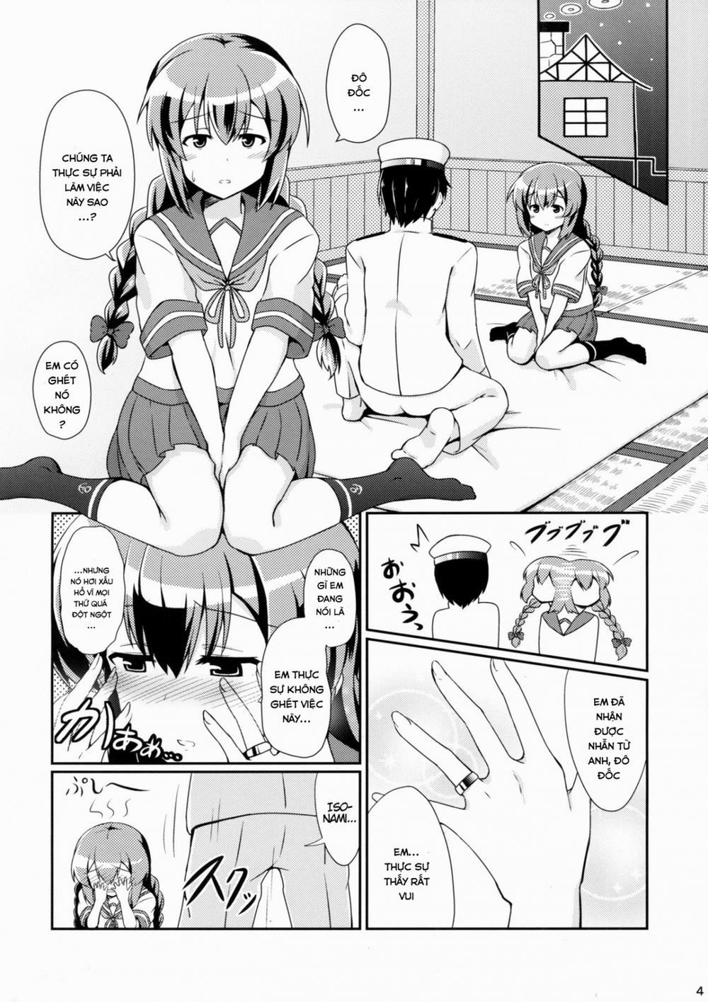 manhwax10.com - Truyện Manhwa Isonami no Kekkon Shoya (Kantai Collection -KanColle-) Chương Oneshot Trang 4