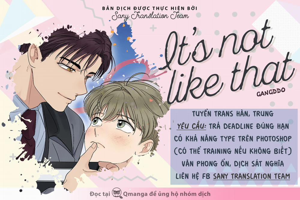 manhwax10.com - Truyện Manhwa It’s Not Like That Chương 45 Trang 1