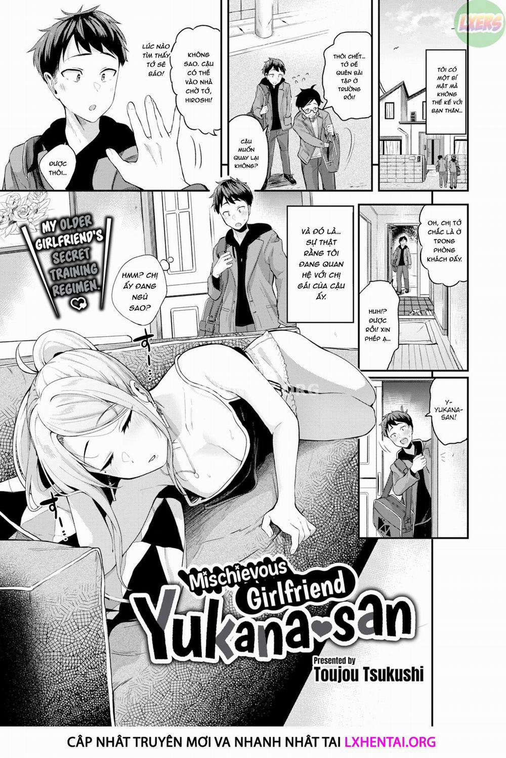 manhwax10.com - Truyện Manhwa Itazura Kanojo no Yukana-san Chương Oneshot Trang 2