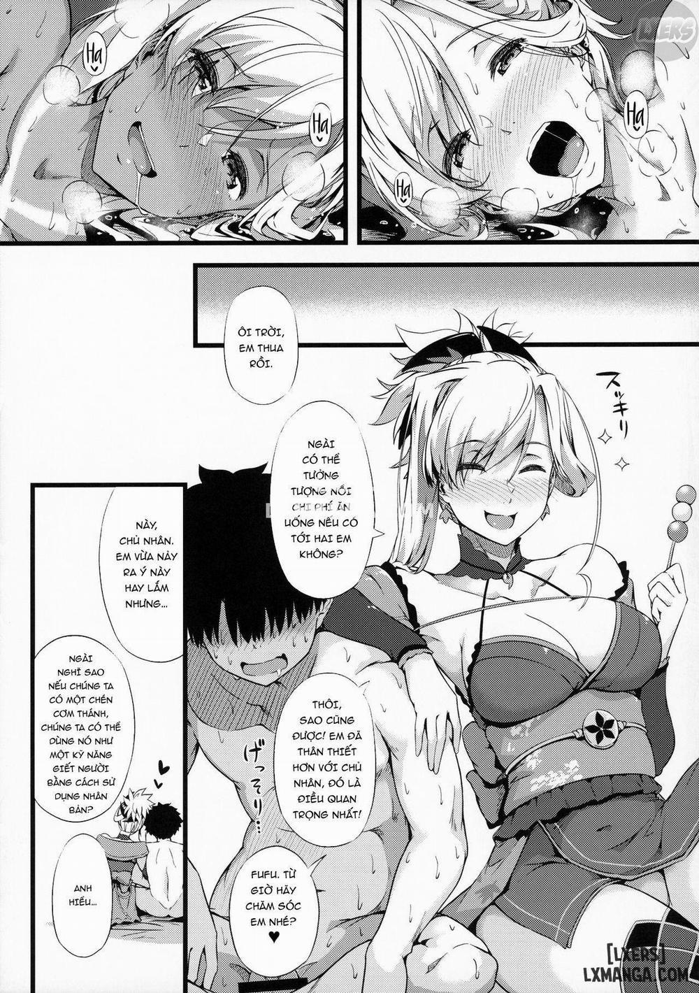 manhwax10.com - Truyện Manhwa Iza Mankai! Kouhaku Yoridori Chichi Zakura Chương Oneshot Trang 25