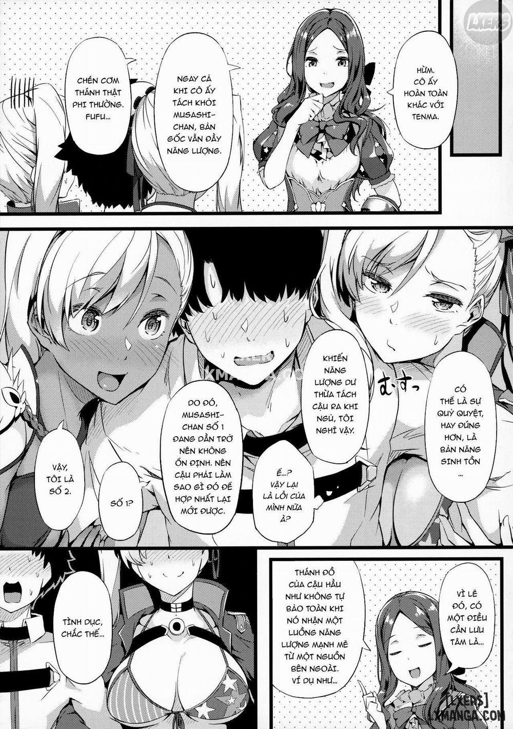 manhwax10.com - Truyện Manhwa Iza Mankai! Kouhaku Yoridori Chichi Zakura Chương Oneshot Trang 7