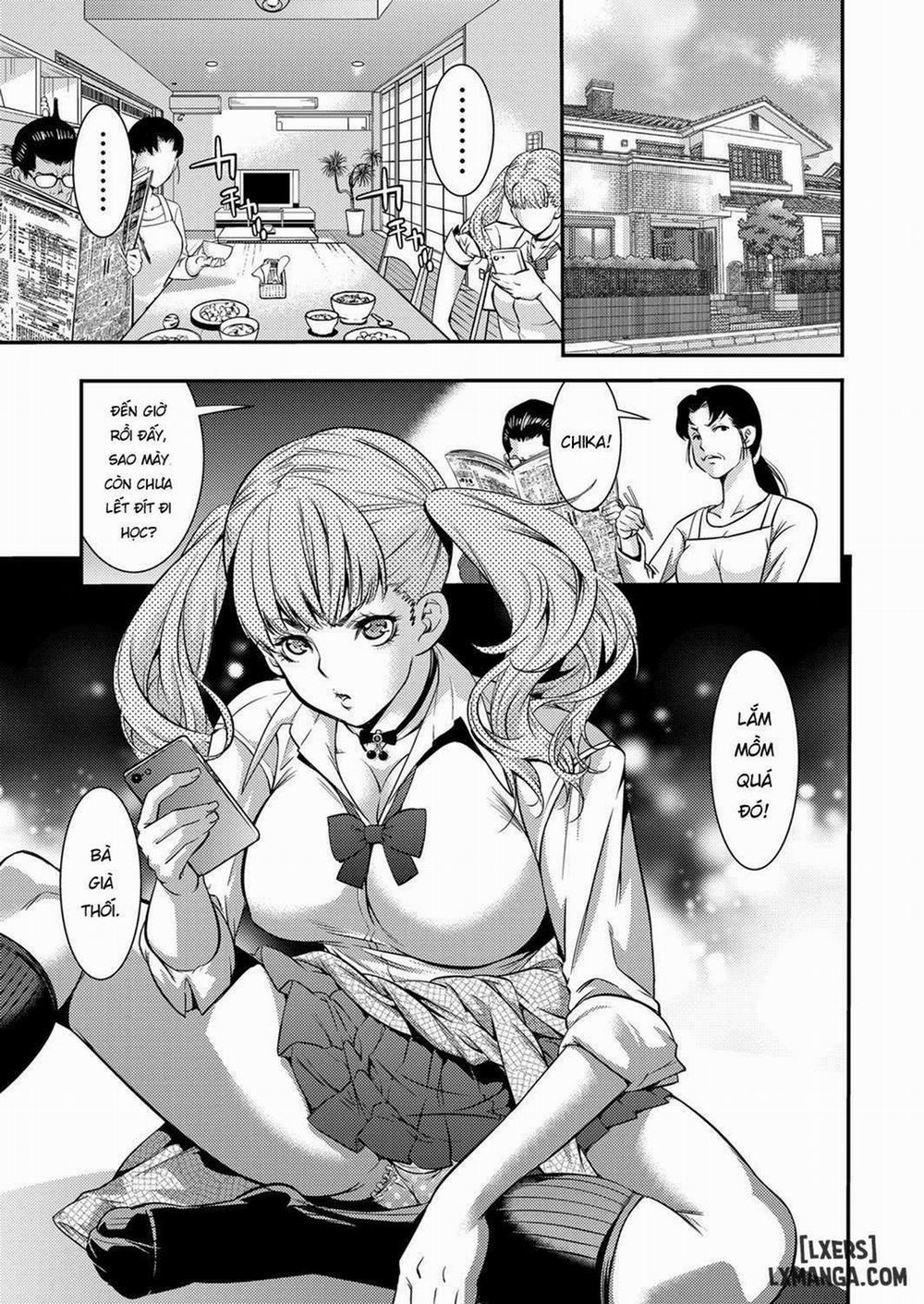 manhwax10.com - Truyện Manhwa JK Bitch Gyaru ga Enkou o Chichioya ni Okorareta node Kinshin Soukan Shite yatta Chương Oneshot Trang 1