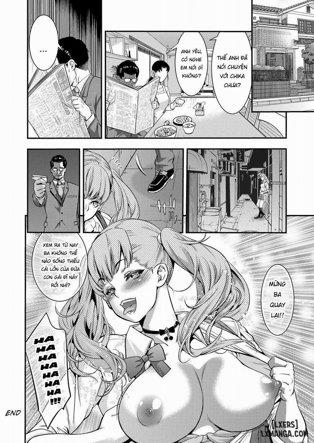 manhwax10.com - Truyện Manhwa JK Bitch Gyaru ga Enkou o Chichioya ni Okorareta node Kinshin Soukan Shite yatta Chương Oneshot Trang 22