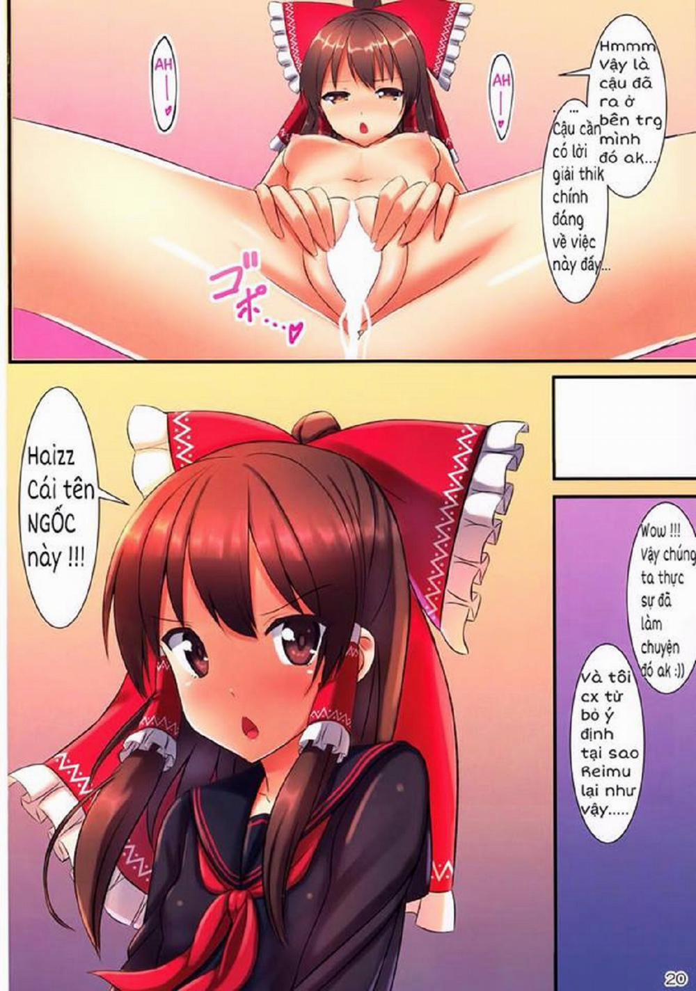 manhwax10.com - Truyện Manhwa JK Reimu to Kyoushitsu H ~Moshi Hakurei Reimu ga, Tsundere de Hinnyuu na Osananajimi Dattara (Touhou Project) Chương Oneshot Full Color Trang 22