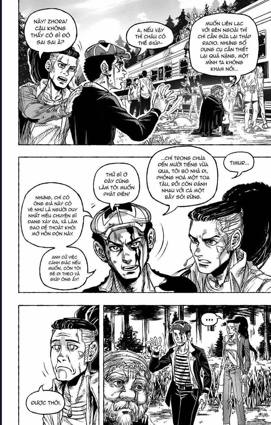 manhwax10.com - Truyện Manhwa Jojo’s Bizarre Adventure: Moscow Calling Chương 14 Trang 8