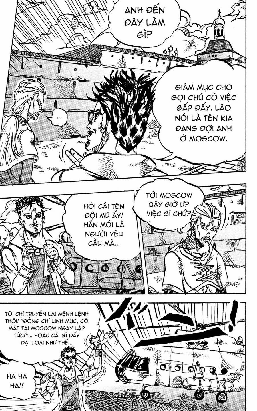 manhwax10.com - Truyện Manhwa Jojo’s Bizarre Adventure: Moscow Calling Chương 5 Trang 5