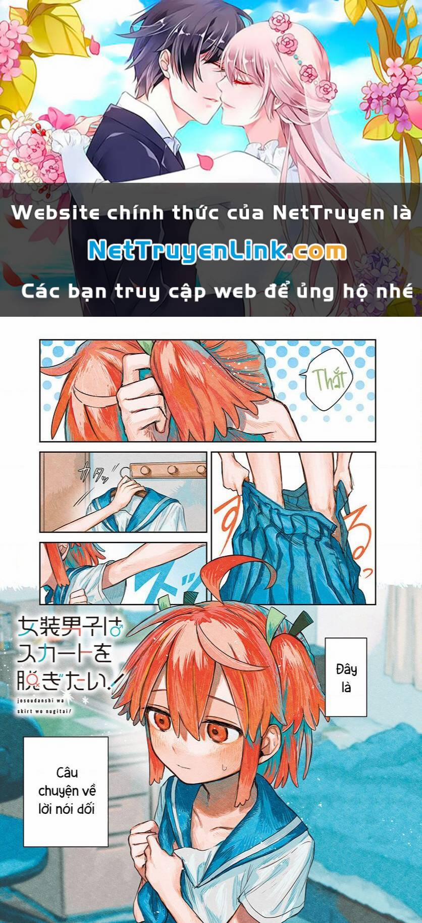 manhwax10.com - Truyện Manhwa Josou Danshi Wa Skirt O Nugitai Chương 1 Trang 1