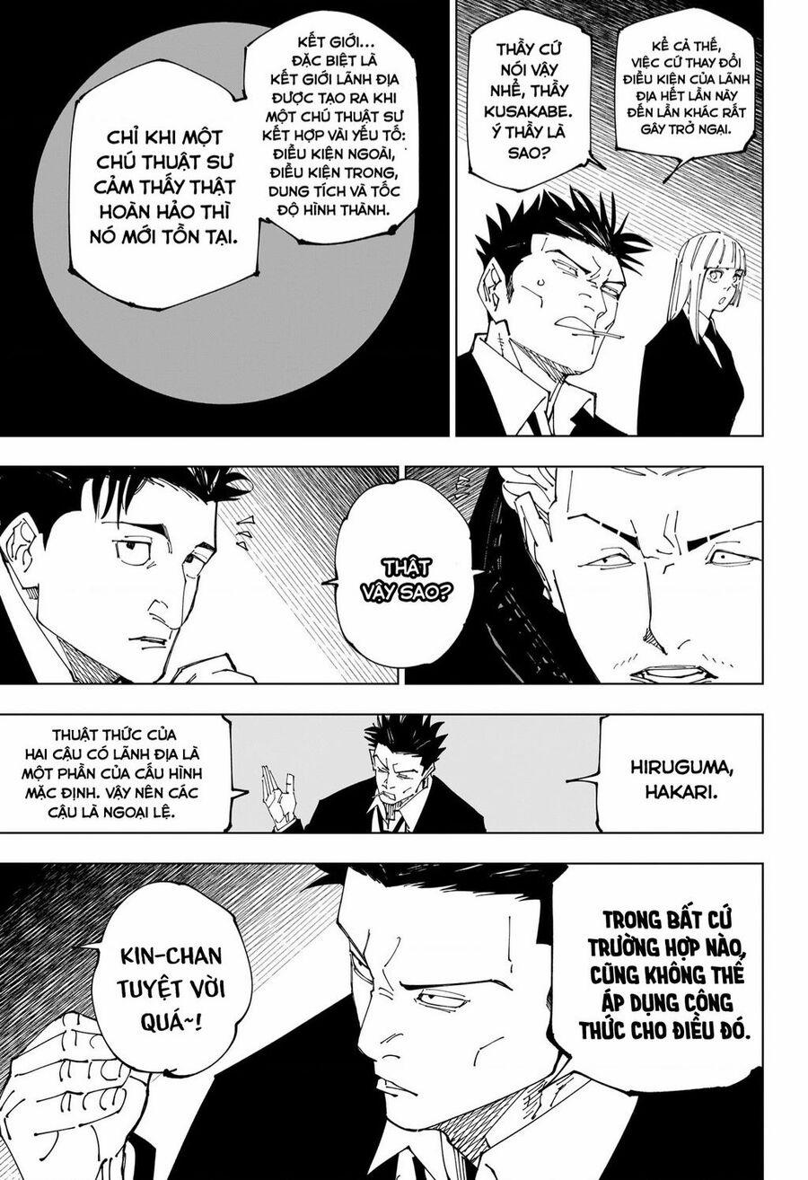 manhwax10.com - Truyện Manhwa Jujutsu Kaisen – Chú Thuật Hồi Chiến Chương 228 Trang 4