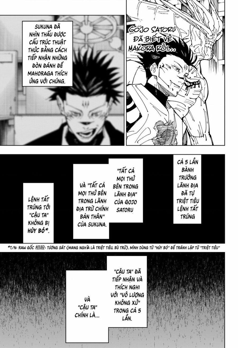 manhwax10.com - Truyện Manhwa Jujutsu Kaisen – Chú Thuật Hồi Chiến Chương 230 Trang 4